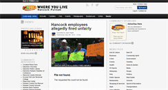 Desktop Screenshot of hancock.13wmaz.com